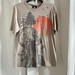 Junk Food Urban Outfitter Shirt Human Tree Medium Hangover Alan USA Hippie 19446